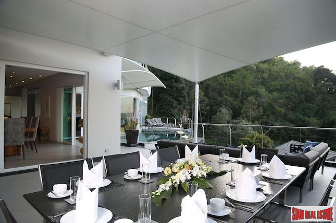 Villa Namaste | Contemporary Six Bedroom Villa with Sea View for Sale in Bang Tao