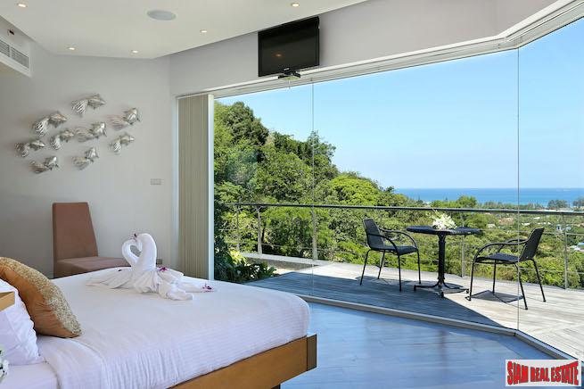 Villa Namaste | Contemporary Six Bedroom Villa with Sea View for Sale in Bang Tao