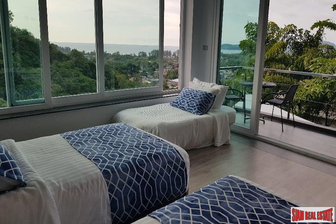 Villa Namaste | Contemporary Six Bedroom Villa with Sea View for Sale in Bang Tao-6