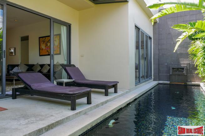 Deluxe One Bedroom Pool Villa for Sale near the Laguna Area