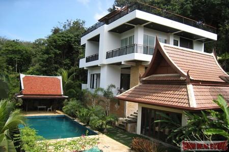 Modern Three Bedroom Pool Villa with Thai Style Guesthouse in Ao Por