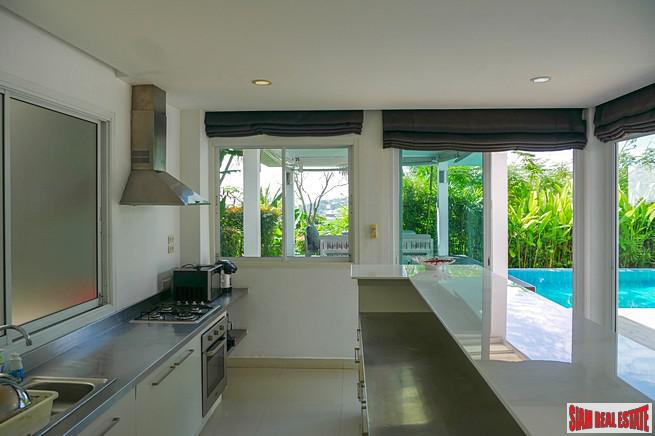 Three Bedroom Luxury Pool Villa Overlooking Kata Bay for Rent
