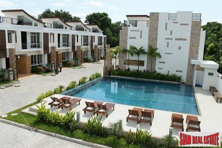 Three-Bedroom Townhomes with Jacuzzi Roof Terraces in Rawai