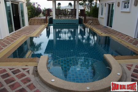 Thai-Modern Beachfront Three-Bedroom Pool Villa in Rawai